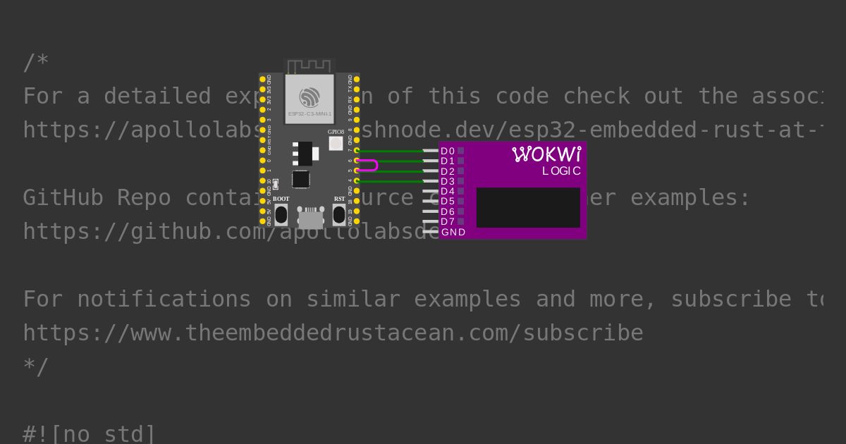 ESP32 SPI Logic Analyzer