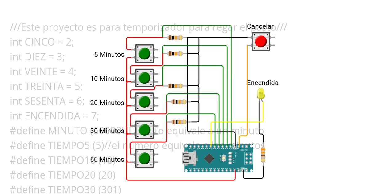 Timer Pasto simulation