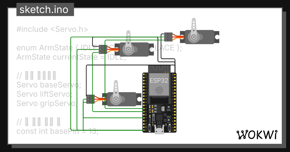 Wokwi online esp32 stm32 arduino simulator