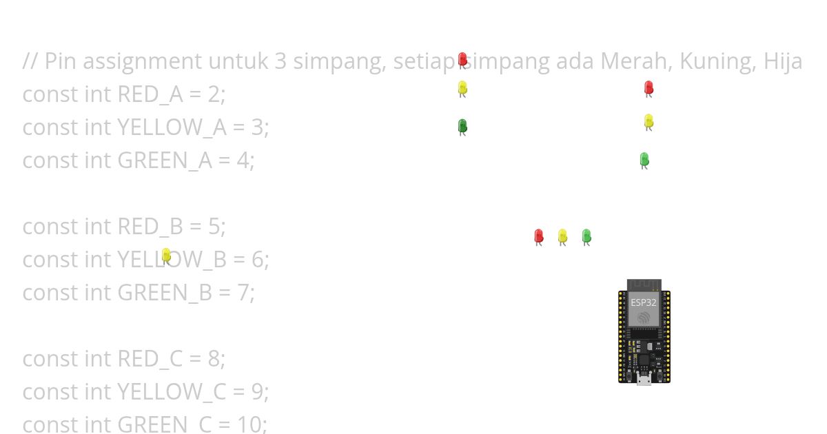 traffic light simulation