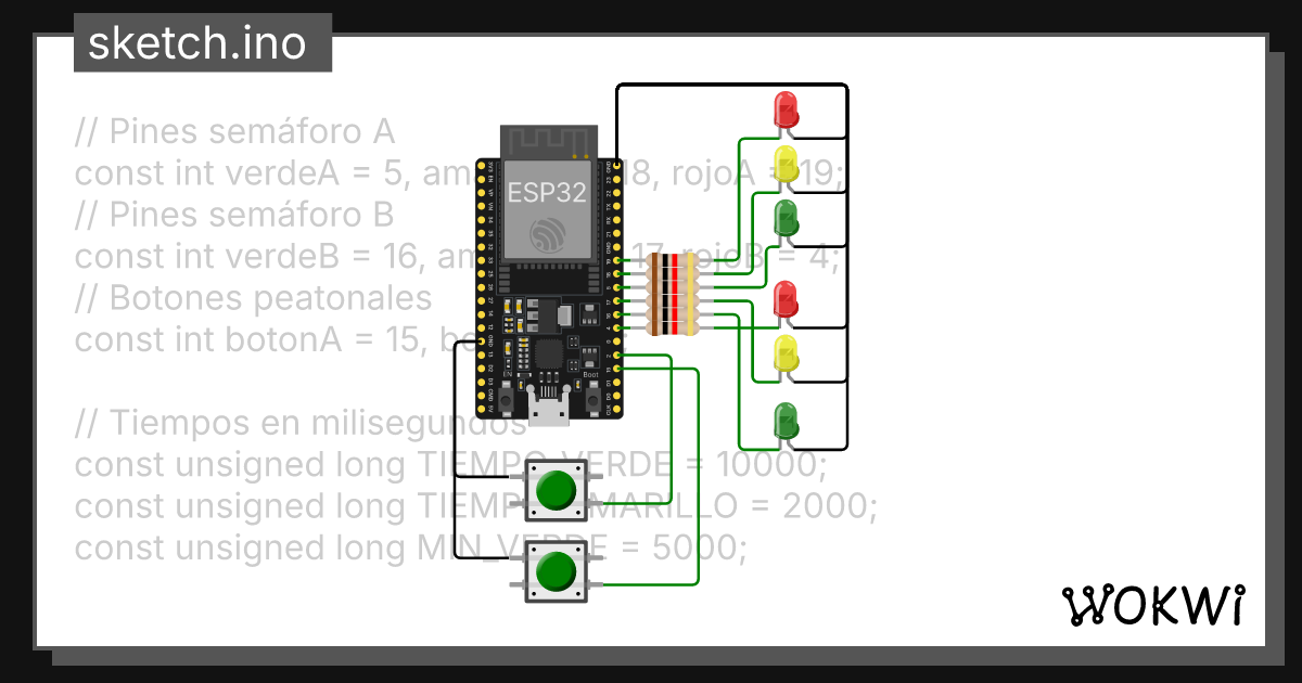 Wokwi - Online ESP32, STM32, Arduino Simulator