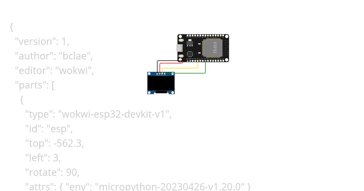MQTT Display simulation