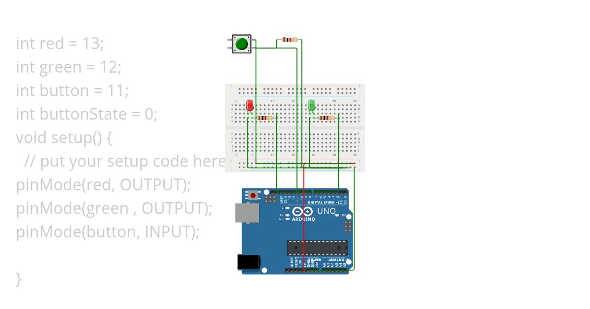 Aurdinouno_pushbutton_led simulation