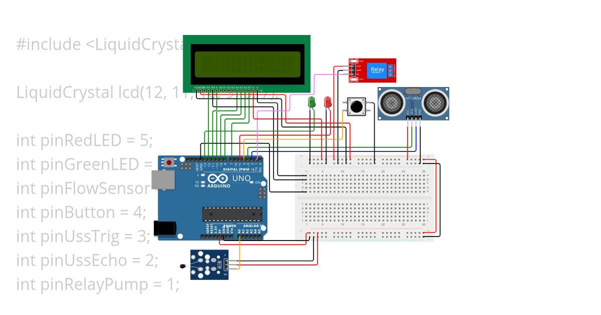 [WIP] Smart Water Dispenser simulation