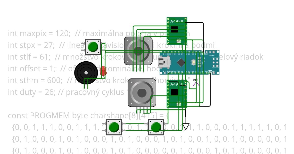 receipt printer (single pin) Copy (work in progress) simulation