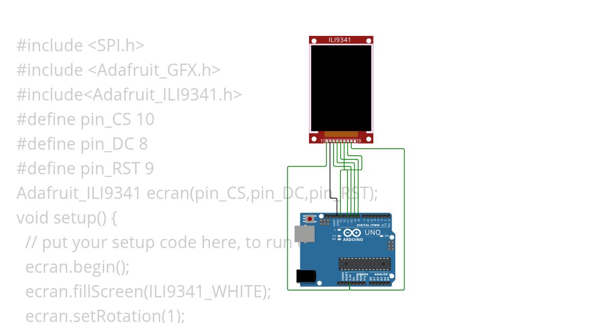 try ILI9341 simulation
