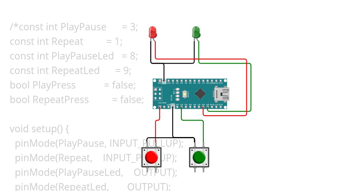 Simulazione Pulsanti e led.ino simulation