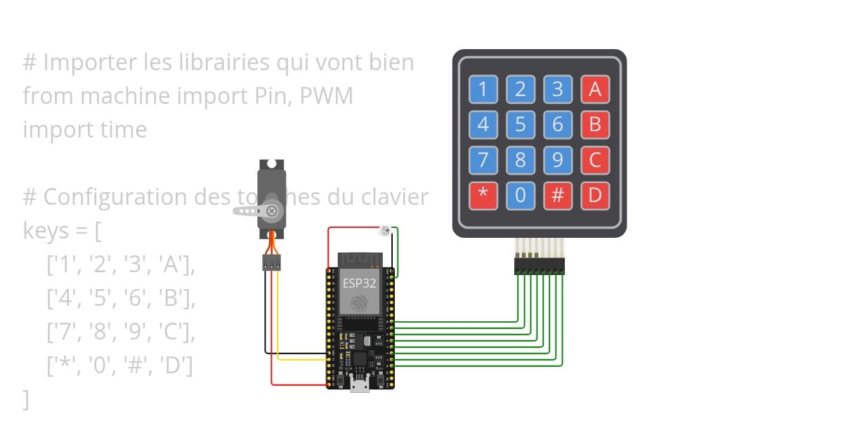 uPy - TP3 keypad simulation