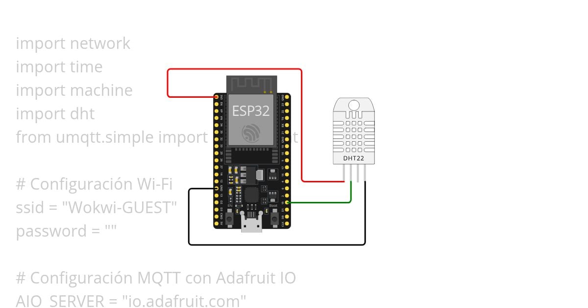 DHT22_MQTT_FRUIT simulation