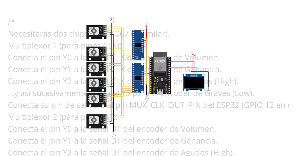 Proyecto controlador OLED + Pots + Mux simulation