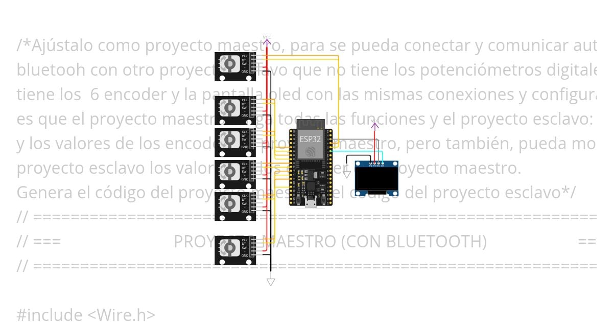 Controlador Maestro simulation