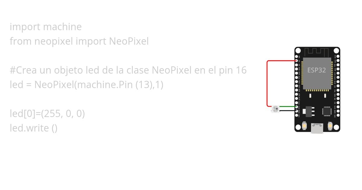 Neopixel 1 simulation
