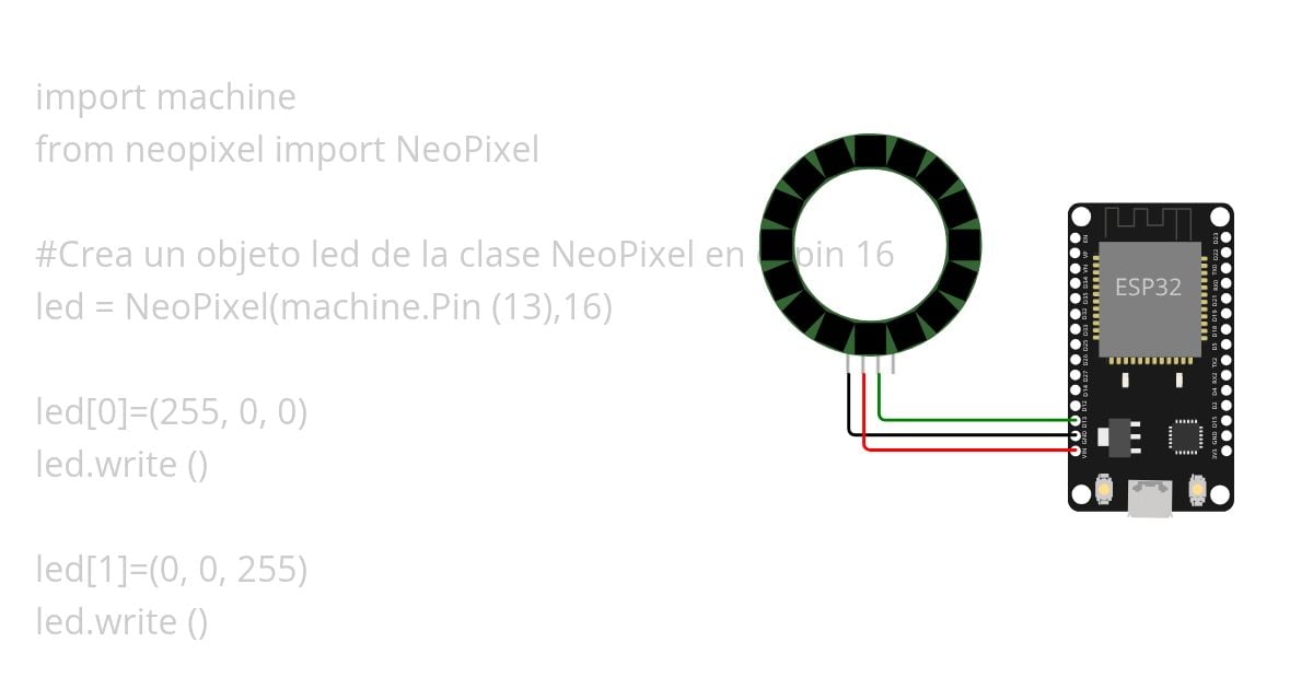 Neopixel 3 simulation