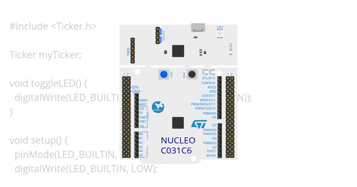 stm32_led_100ms simulation