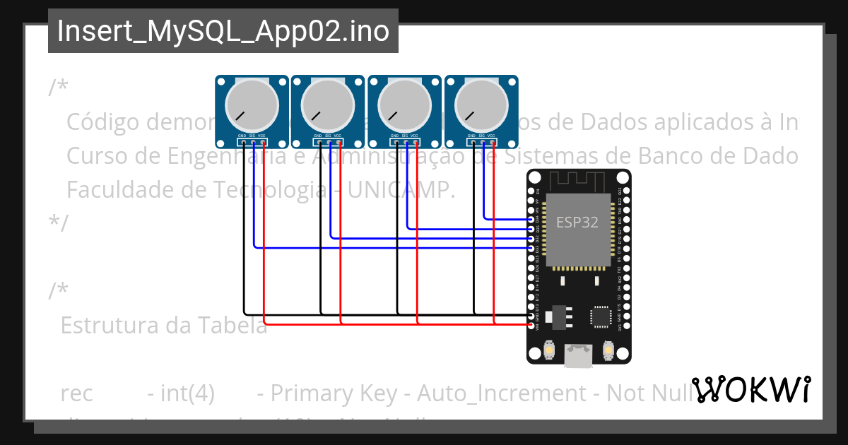 Wokwi - Online ESP32, STM32, Arduino Simulator