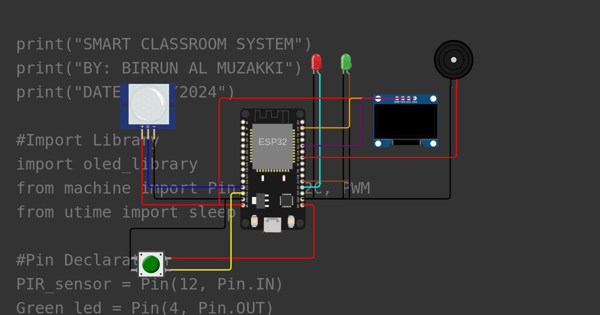 Smart Classroom System BIRRUN