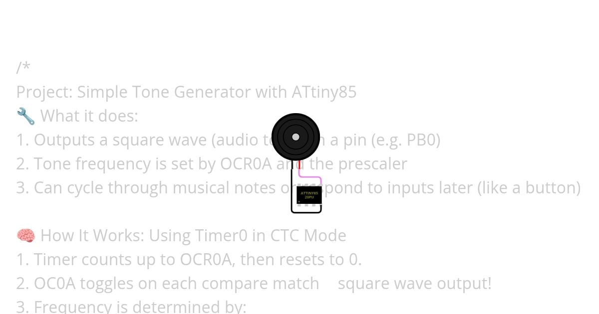Tone_CTCmode_Timer0 simulation