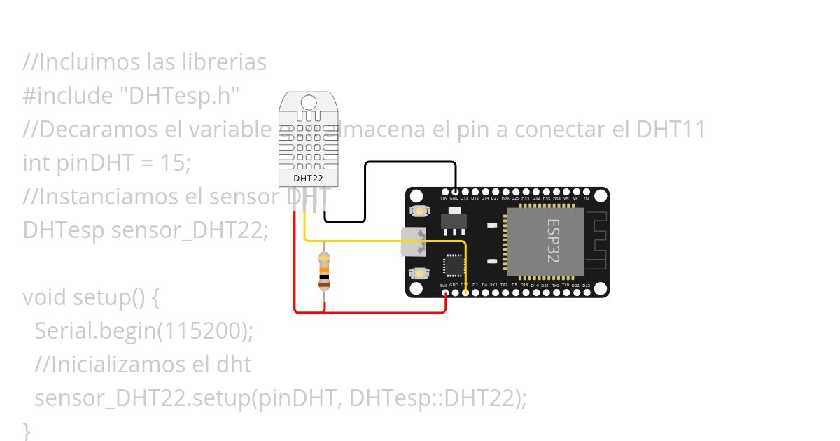 01 - ESP32+DHT11/DHT22 simulation