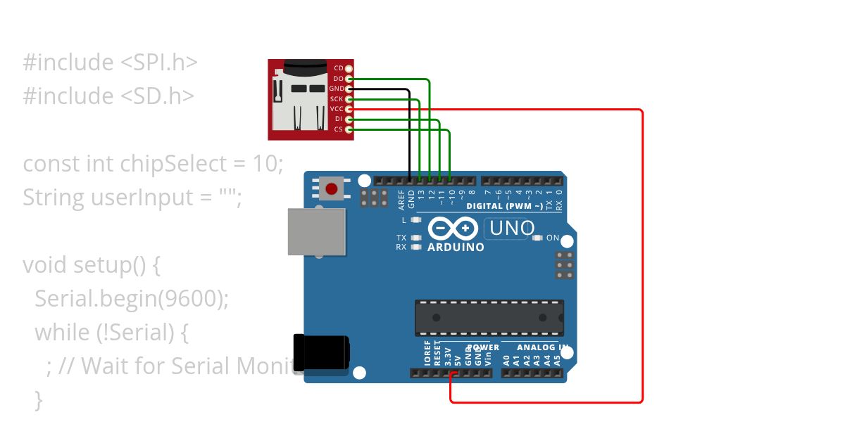 SDCARD_UNO simulation