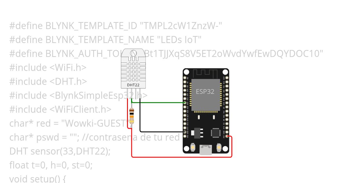 DHT IOT simulation
