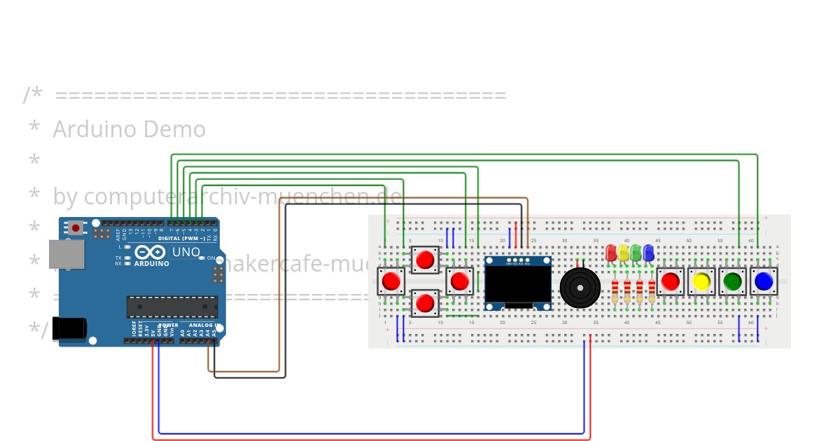 96 Arduino Demo [Arduino UNO] simulation