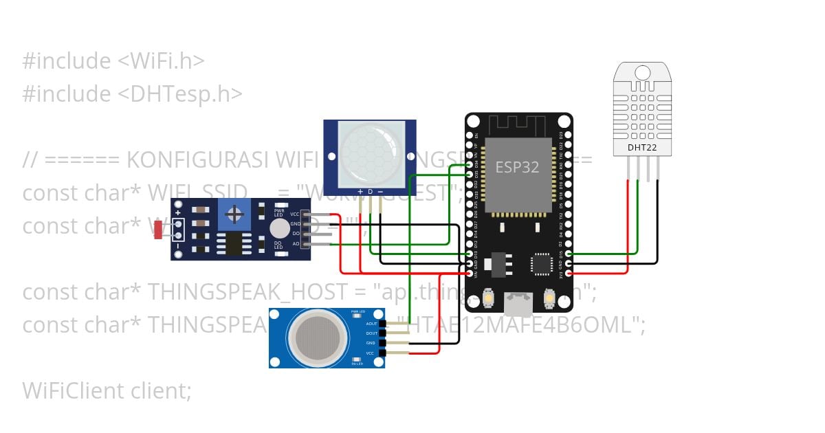 Thingspeak Suhu dan Kelembaban Copy simulation