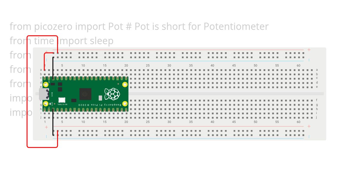 Pico large breadboard Copy simulation