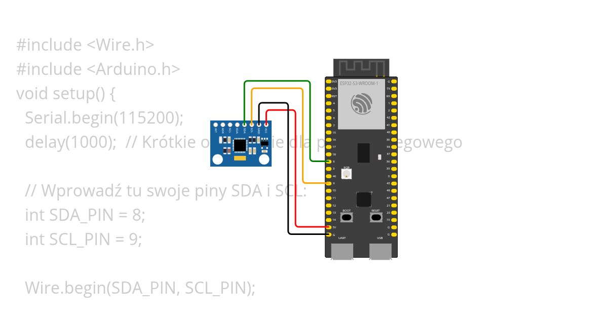 ESP32-S3_I2C_Scanner simulation