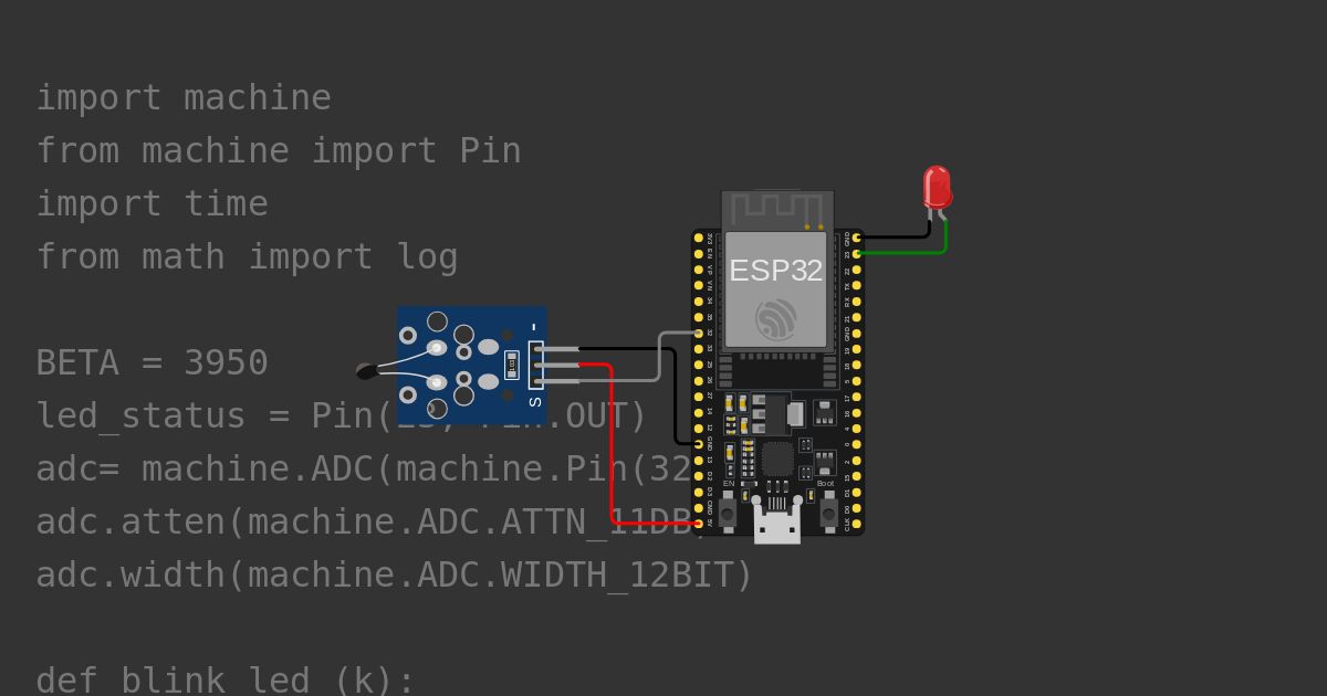 NTC sensor control