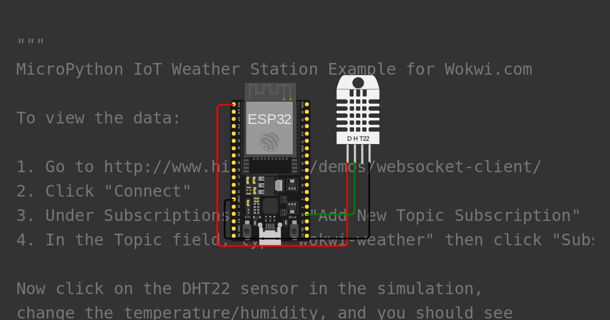 MicroPython MQTT Weather Logger Copy