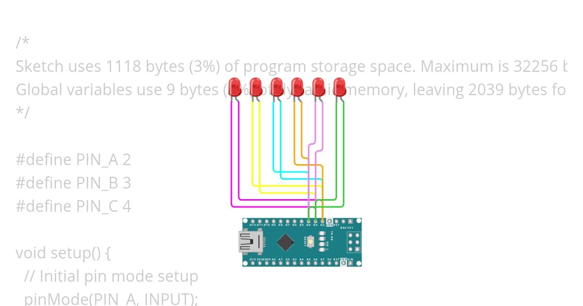 Charlieplexing_Arduino simulation