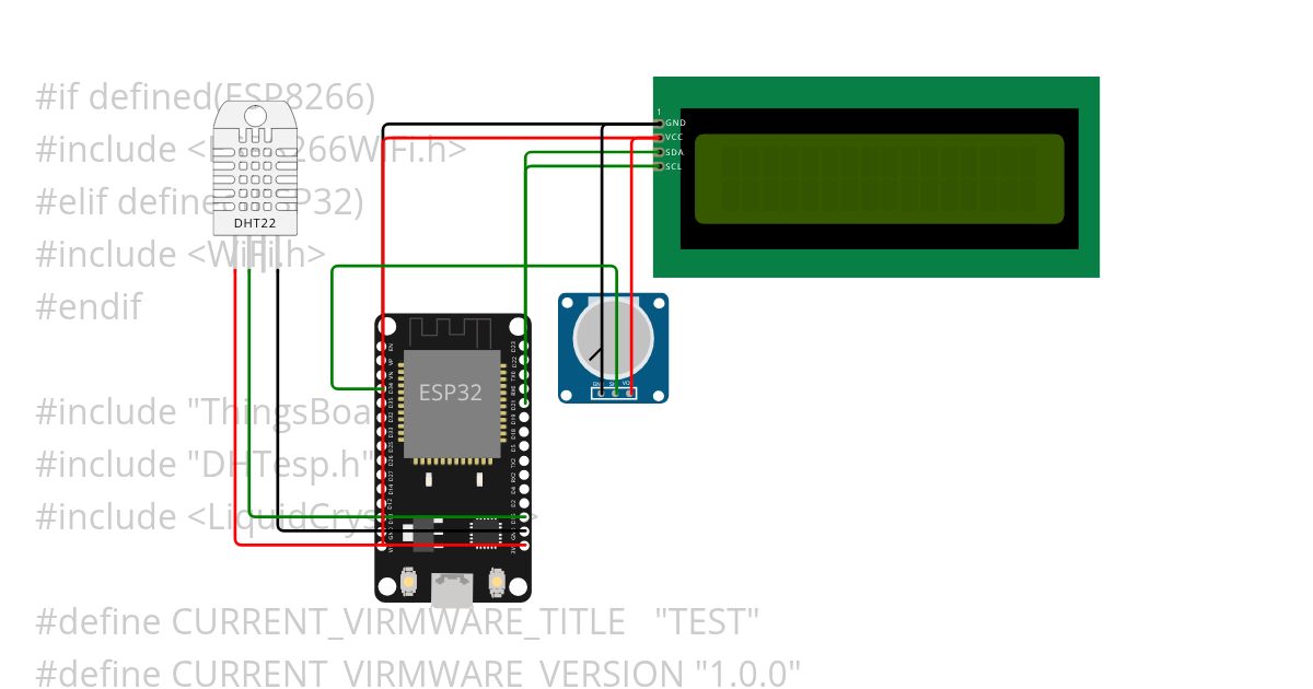 ESP 32 weather  simulation