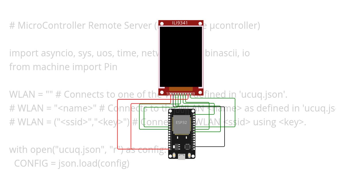 ILI9341 simulation