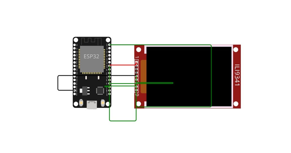 Esp32 2432S028 simulation