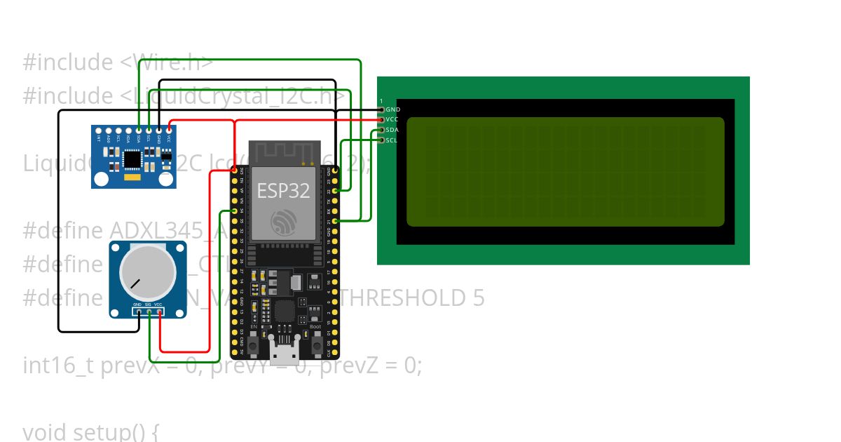 Accelerometer+pressure simulation