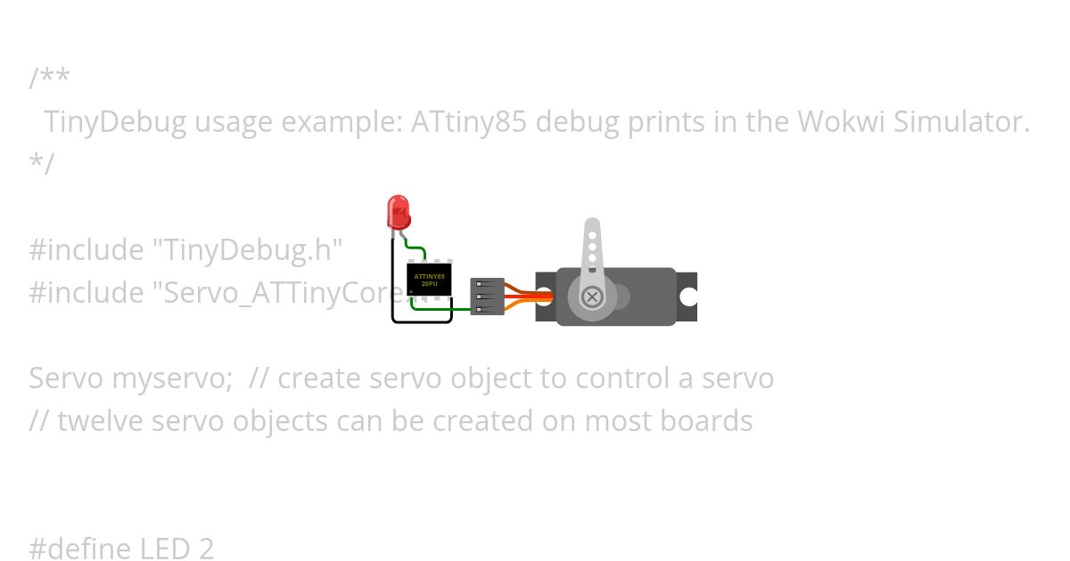 TinyServo_V1 simulation
