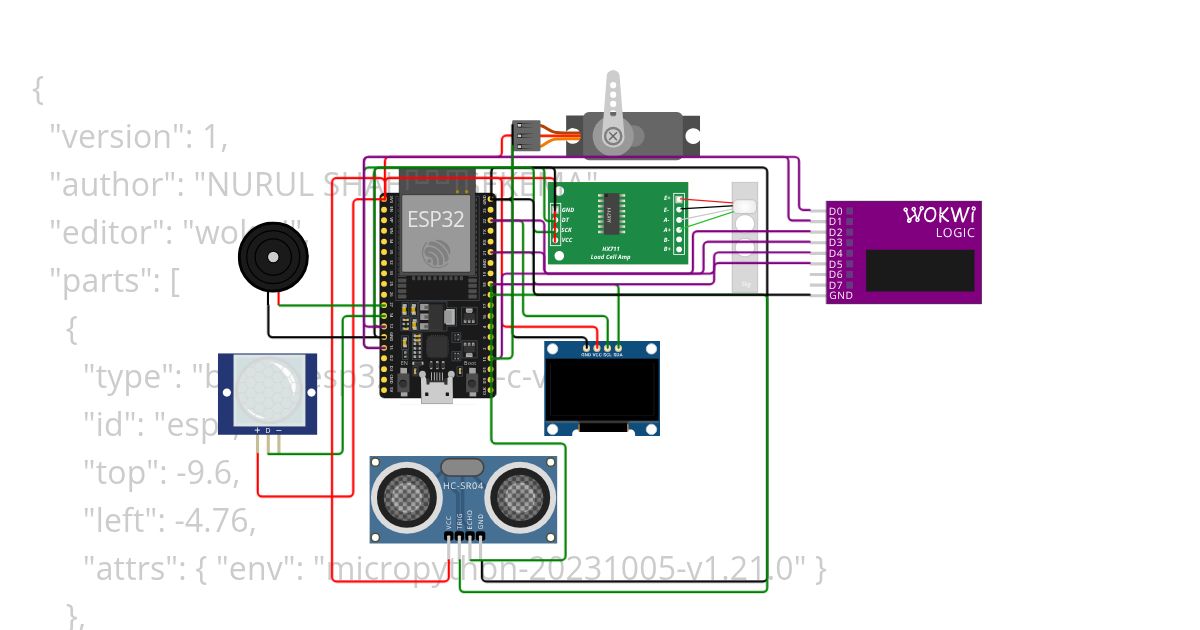MP:smart trash bin simulation