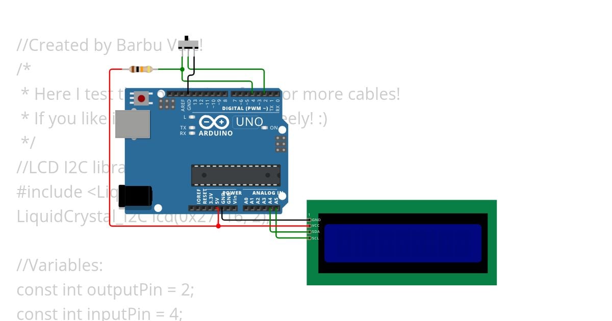 Cable_tester.ino simulation