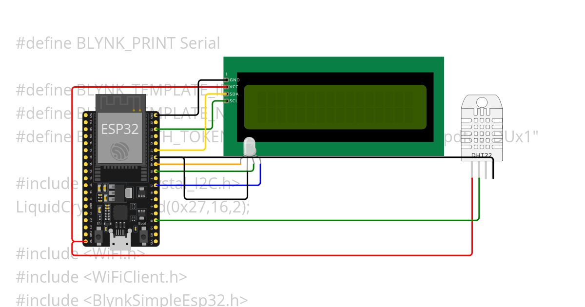 IOT Blynk simulation