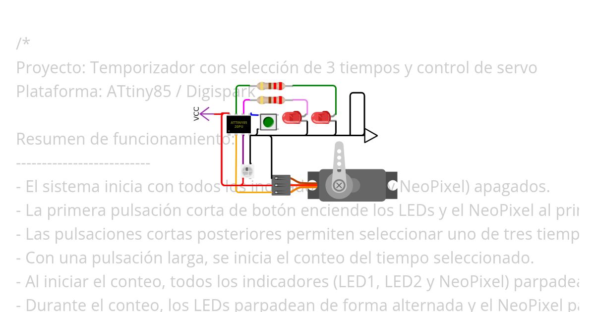 DT con Neopixel y leds  v2 simulation