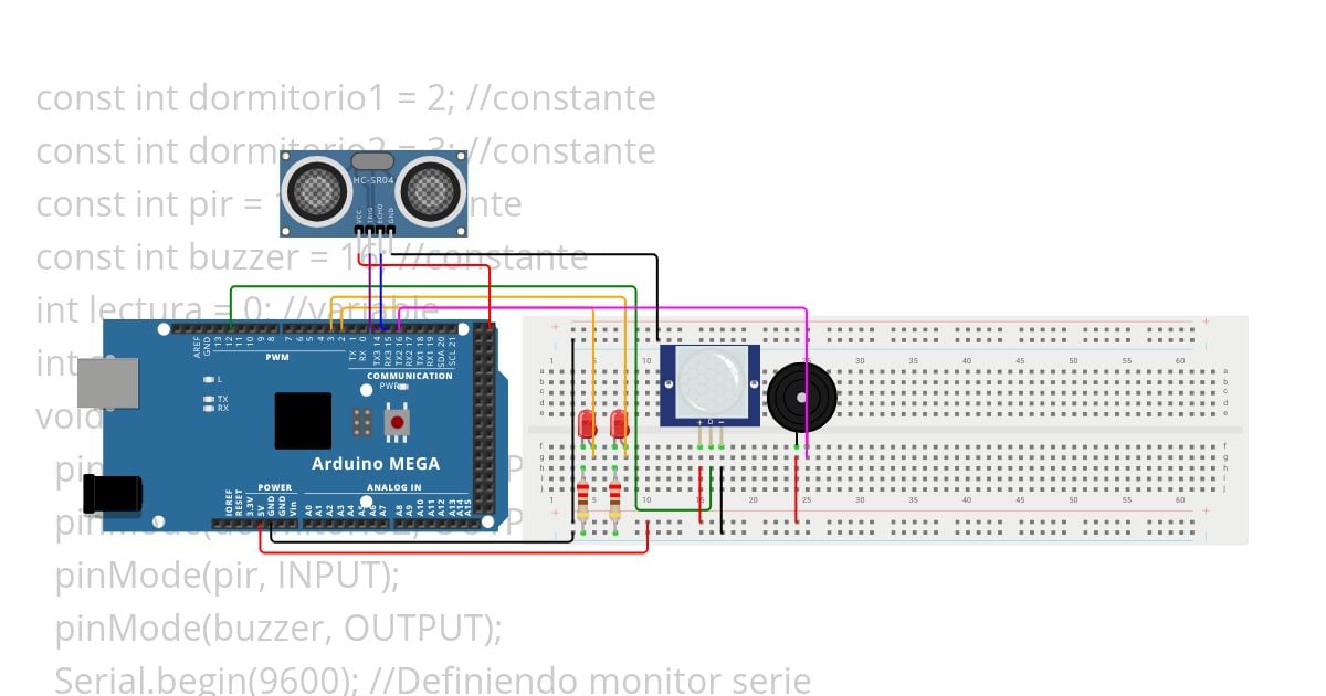 Domotica Ultrasonico simulation