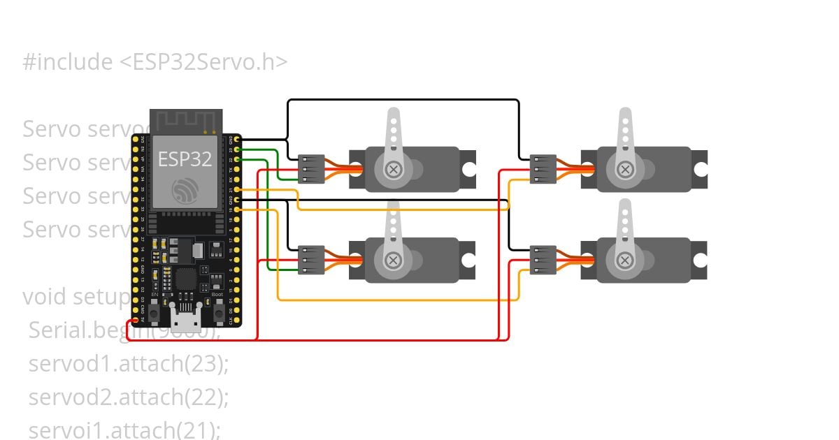 robot bipedo simulation