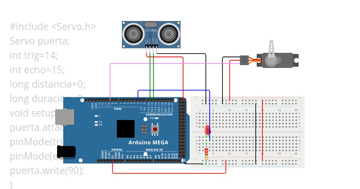 Sistema automatico simulation