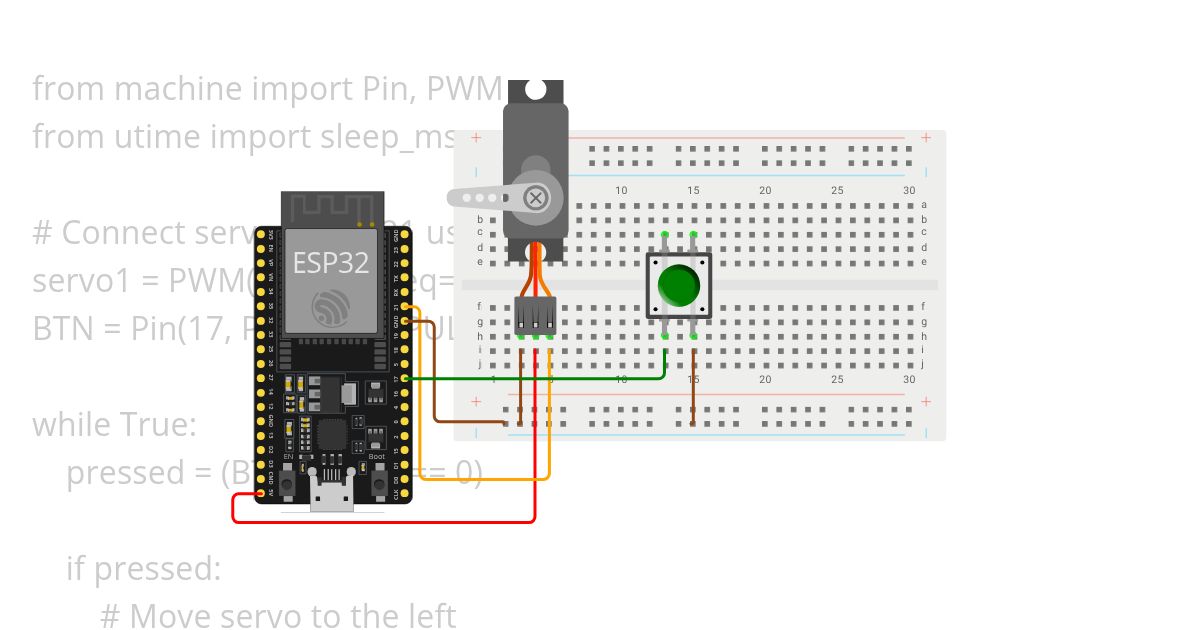 servo _button recap simulation