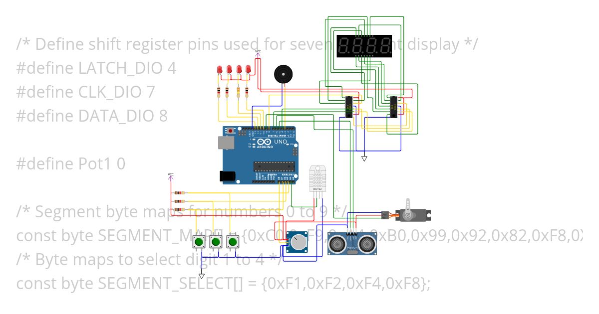 MultiFunctionShield - BUTTONLED simulation