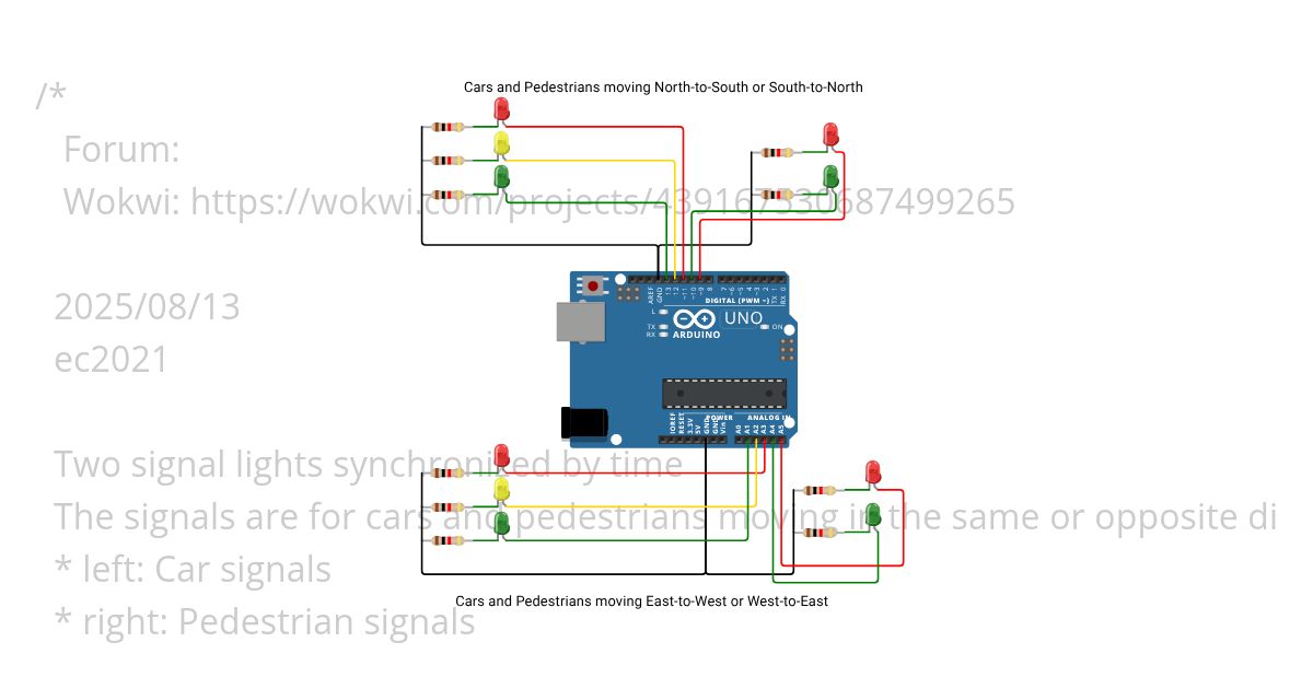 TrafficLight simulation