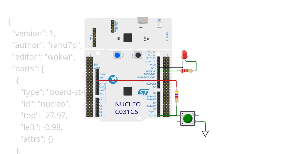 stm32_BareMetal_test2 simulation
