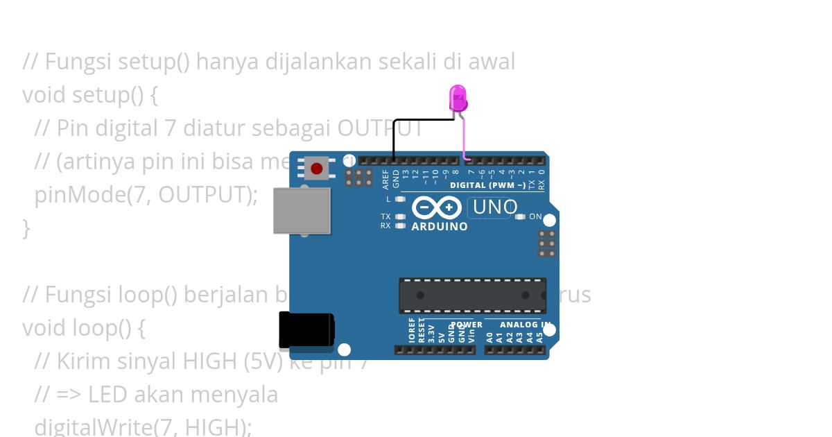 IT CLUB - Arduino Uno #1 simulation