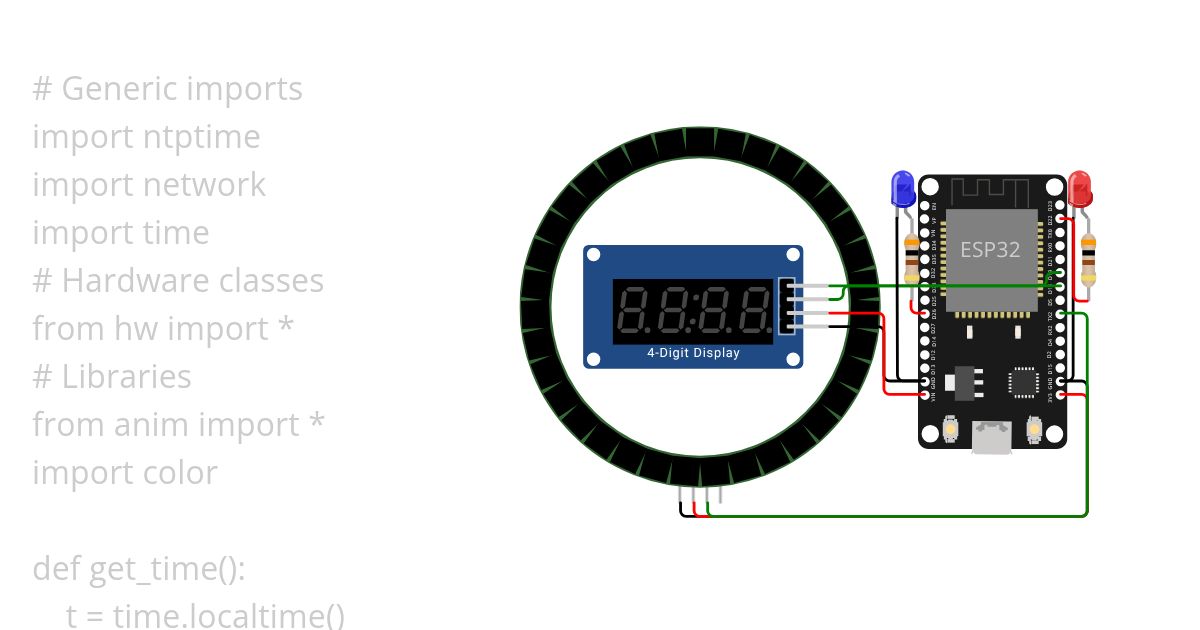 ReactorClock simulation