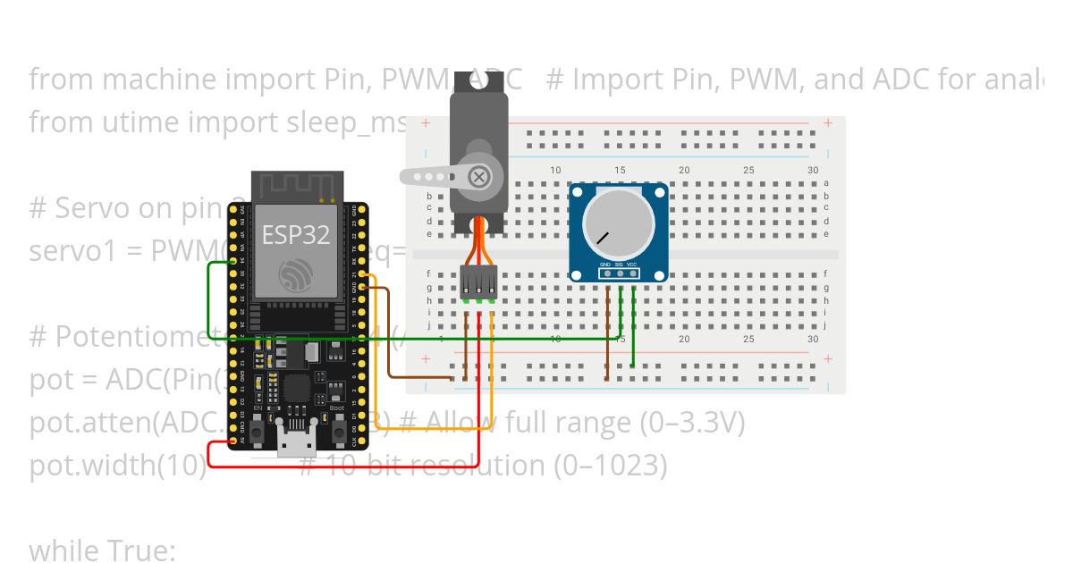 w15-servo _potentiometer simulation